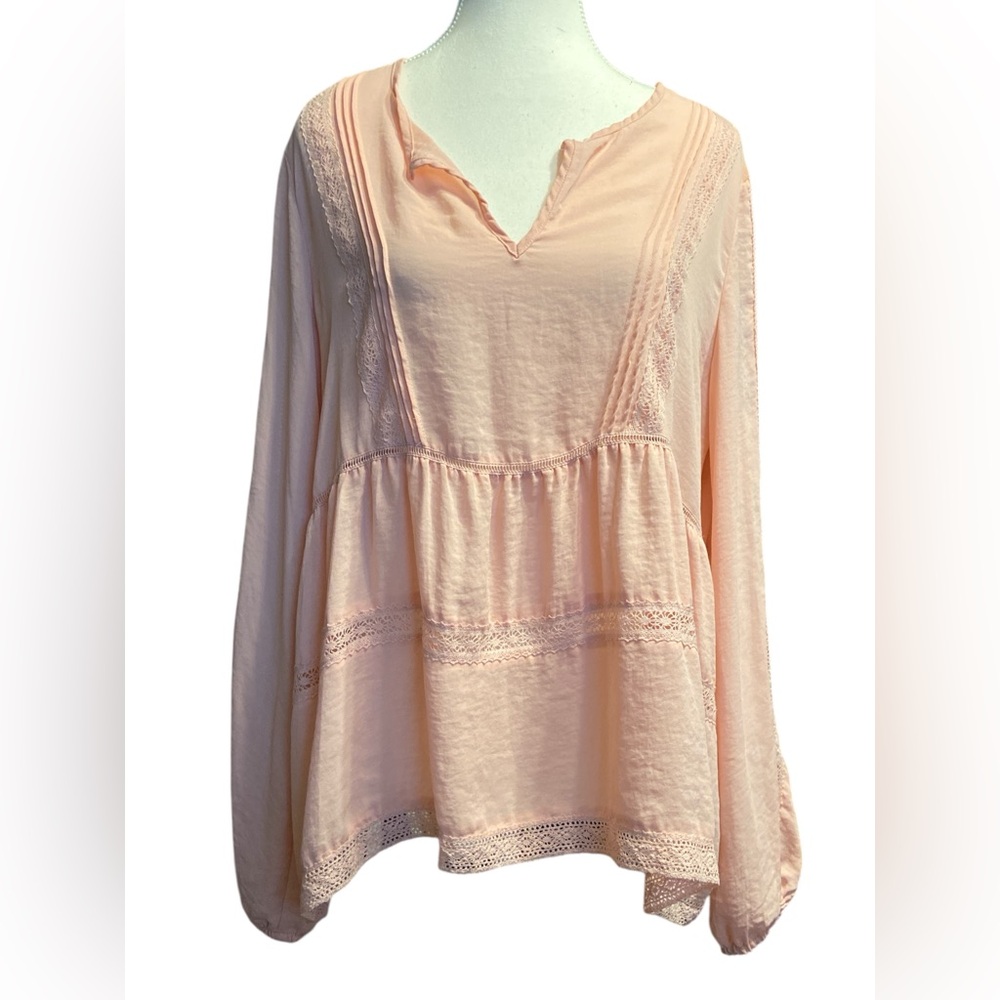 GAP Factory Light Peach Women's Blouse